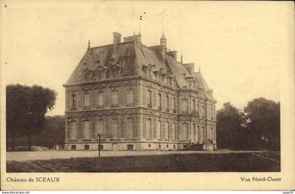 CPA Chateau De Sceaux Vue du Nord Ouest