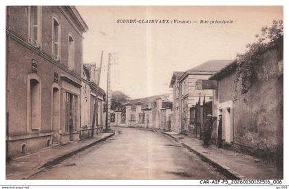 CAR-AIFP5-0260-86 - SCORBE-CLAIRVAUX - Rue Principale