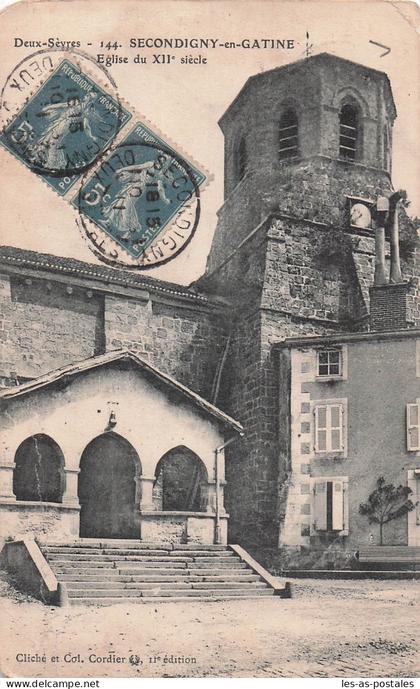 79 SECONDIGNY EGLISE DU XIIE SIECLE