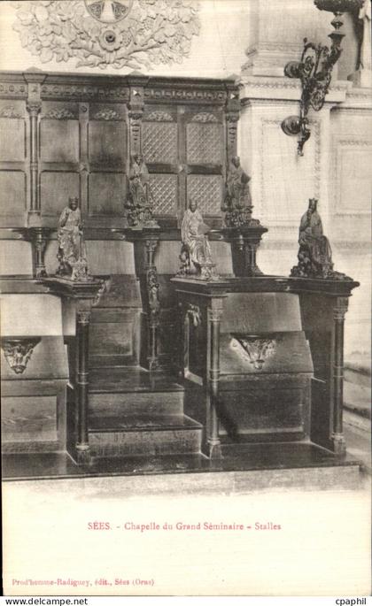 CPA Sees Chapelle du Grand Seminaire Stalles