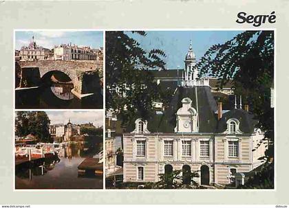 Carte Postale - 49 - Segré - Multivues - Flamme Postale de Segré - CPM - Voir Scans Recto-Verso - Poscard - Carta Postal