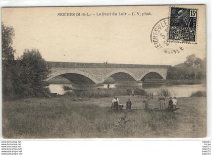 1 cpa Seiches sur le loir