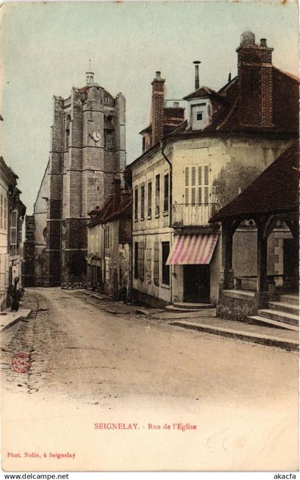 CPA SEIGNELAY - Rue de l'Église (357447)