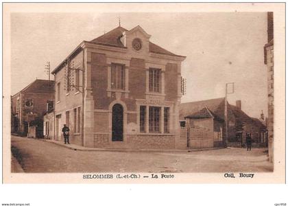 41 . n° 48932 . selommes . la poste
