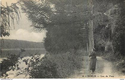 CPA Semur Lac de Pont
