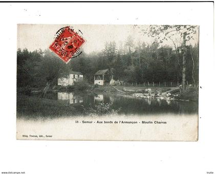 SEMUR AUX BORDS DE L'ARMANCON MOULIN CHARRAS