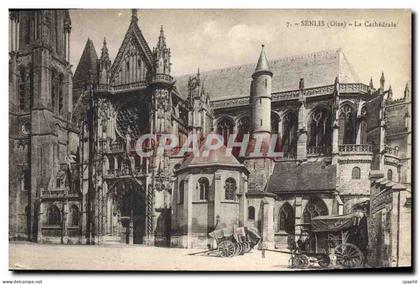 CPA Senlis (Oise) La Cathedrale