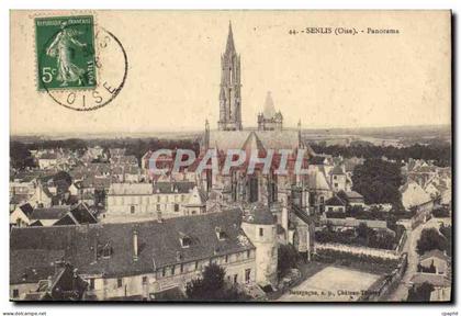 CPA Senlis Oise Panorama
