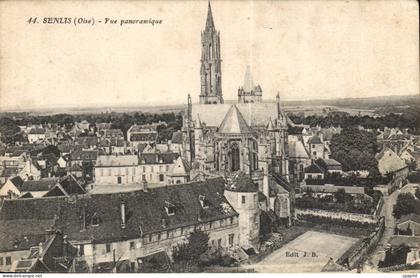 Senlis CPA Vue panoramique