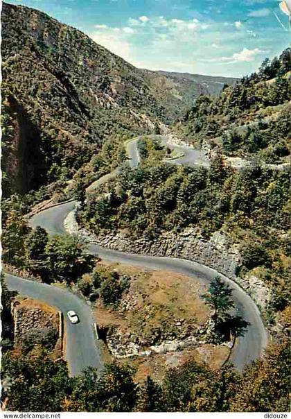 Carte Postale - 39 - Septmoncel - Route de St Claude à la Faucille par Mijoux - Les Lacets de Septmoncel - CPM - Voir Sc