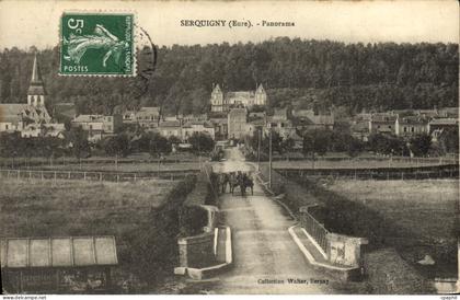 CPA Serquigny Panorama