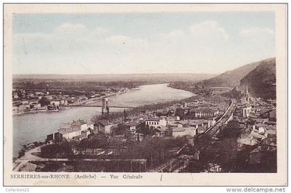 SERRIERES SUR RHONE ... VUE GENERALE