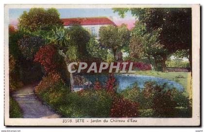 Sete - Cette - Jardin du Chateau d'Eau - CPA