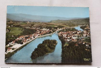 Cpm, Seyssel, vue générale aérienne, Ain 01
