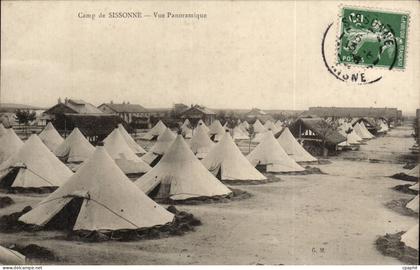 Sissonne - Camp de Sissonne - Vue Panoramique - CPA