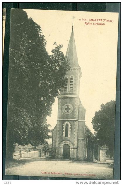 n°71 bis  -  SMARVES - EGLISE PAROISSIALE    ( état sup )  fah76