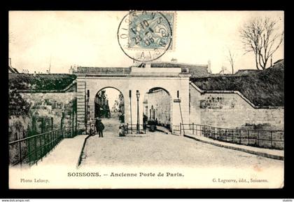 02 - SOISSONS - ANCIENNE PORTE DE PARIS