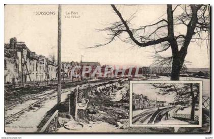 Soissons - Le Port - CPA