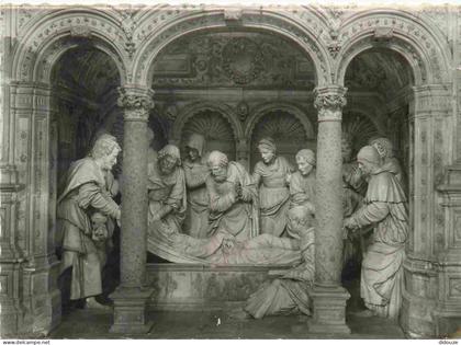 72 - Solesmes - Les Saints de Solesmes  - L'Ensevelissement de Notre-Dame - Mention Photographie Véritable - Carte dente