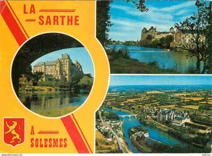 Carte Postale - 72 - Solesmes - La Sarthe à Solesmes - Multivues - CPM - Voir Scans Recto-Verso - Poscard - Carta Postal