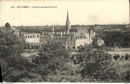 CPA Solesmes Abbaye des Benedictines