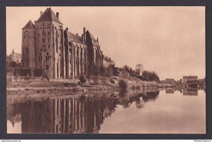 FRANCE, RPPC Postcard, Solesmes, Solesmes Abbey