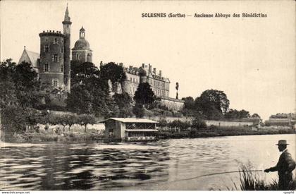 Solesmes CPA Ancienne abbaye des Benedictins