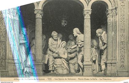 CPA Abbaye de St Pierre de Solesmes Les Saints de Solesmes Notre Dame la Belle La Pamoison