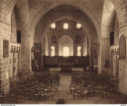 CPA Solignac L'Ancienne Eglise Abbatiale La Nef et le Choeur