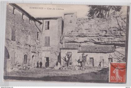 Sommières (Gard) - Cour du Château