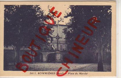 SOMMIERES PLACE DU MARCHE