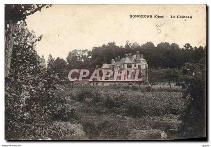 CPA Songeons Oise Le Chateau