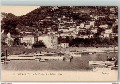 06310 Beaulieu-sur-Mer - le Port et les Villas - 39479651