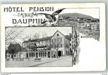 07340 Serrieres 1912 - Hotel Pension du Dauphin - 13623226