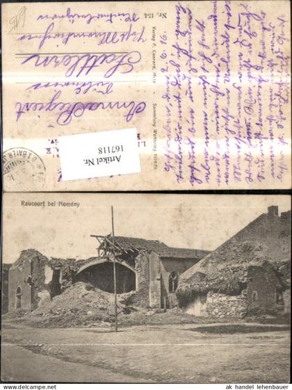 167118,Raucourt bei Nomeny 1916