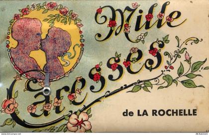17000 La Rochelle - La Rochelle (Frankreich) Leporello, Blumen, küssende... - 55095217