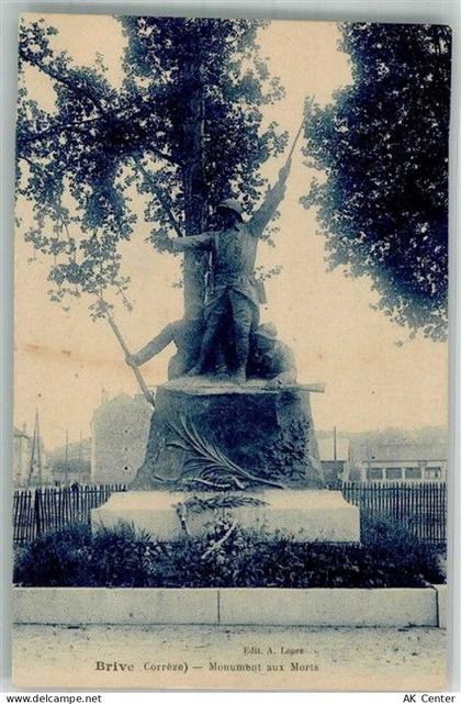 19100 Brive-la-Gaillarde Foto AK Kriegerdenkmal - 38241143
