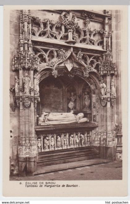 (2115) AK Bourg-en-Bresse, Kirche Brou, Grab Margarete von Bourbon