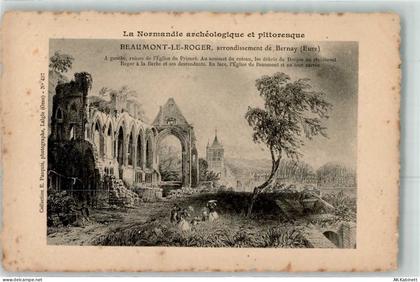 27170 Beaumont-le-Roger - Ruine de l`Eglise du Prieure - 39480317