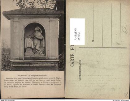 357053,Champagne-Ardenne Haute-Marne Bourmont Vierge de Misericorde Statue