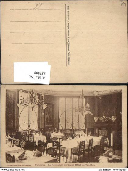 357408,Centre Loire-et-Cher Vendome Le Restaurant du Grand Hotel de Vendome