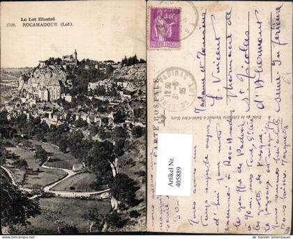 405889,Midi-Pyrenees Lot Rocamadour Totale