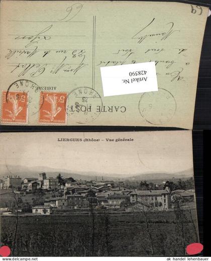 428590,Rhone-Alpes Rhone Liergues Vue generale Totale