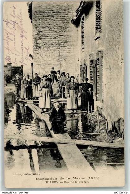 51500 Sillery 1914 - Hochwasser der Marne - 13258794