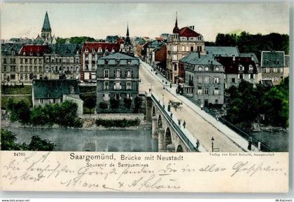 57200 Sarreguemines 1904 - Neustadt Brücke - 39570538