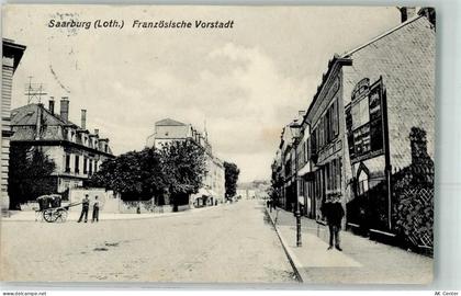 57400 Sarrebourg Saarburg 1911 - Französische Vorstadt - 13277205