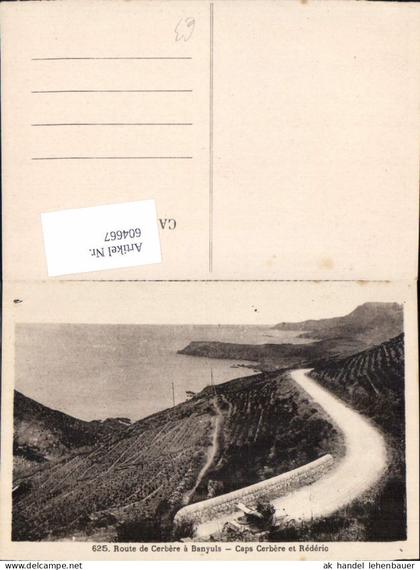 604667,Route de Cerbere a Banylus Caps Cerbere et Rederic France