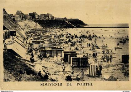 62480 Le Portel - Le Portel (Frankreich) Mechanik-Karte mit inseitigem L... - 55118884