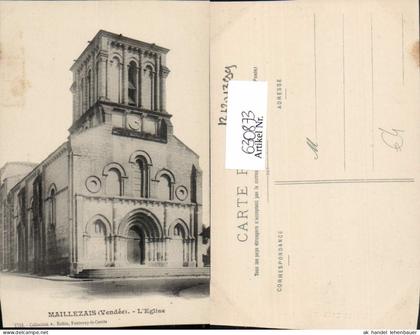 630873,Maillezais Vendee L Eglise Kirche France