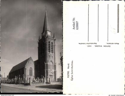 639907,Foto Ak Fletre Nord Eglise Saint-Mathieu Kirche France